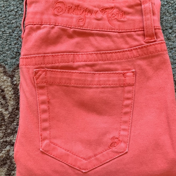 🔥Indigo Rein Coral Skinny Jeans Size 1 - Picture 6 of 6
